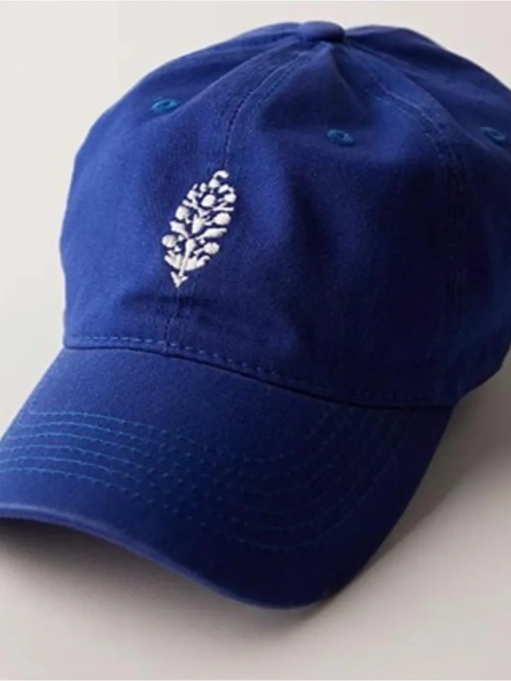 NWT FREE PEOPLE MOVEMENT Movement Logo Baseball Cap | Athlete Blue MSRP $30